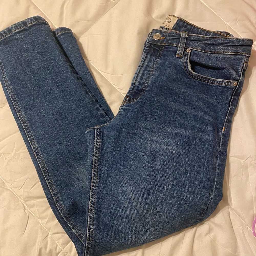 Zara TRF denim pants - Picture 1 of 6